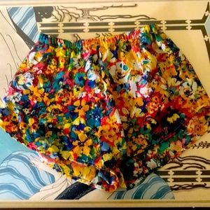 EUC S Ambiance Apparel floral shorts